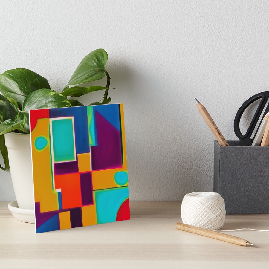 Item preview, Art Board Print designed and sold by Graphodesia.