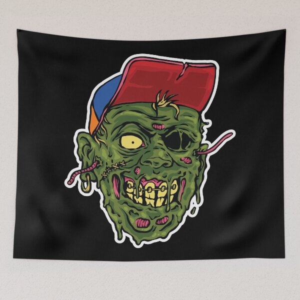 Item preview, Zombie Head Wearing Hat designed and sold by TADYSHOP.