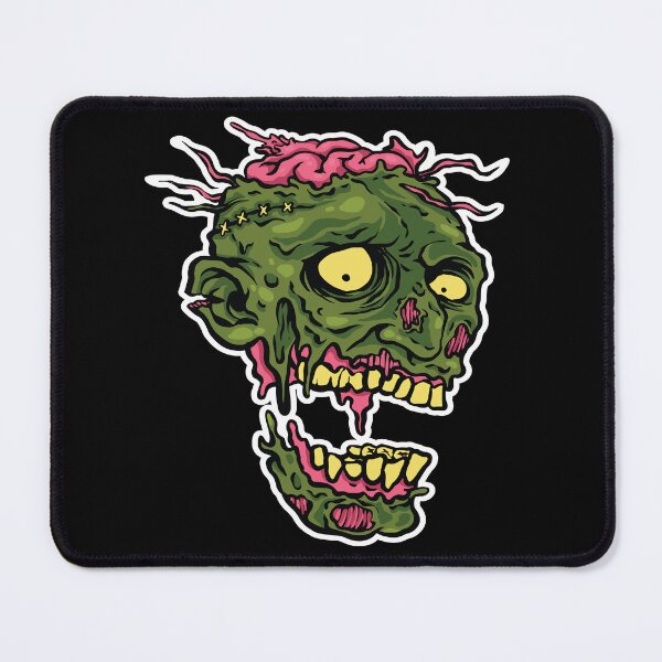Item preview, Zombie Head with Brain designed and sold by TADYSHOP.