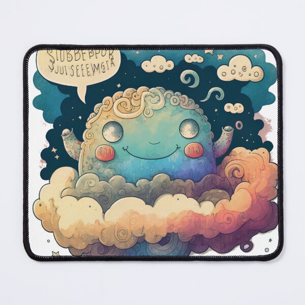 Item preview, Happy floating monster designed and sold by Rebelka.
