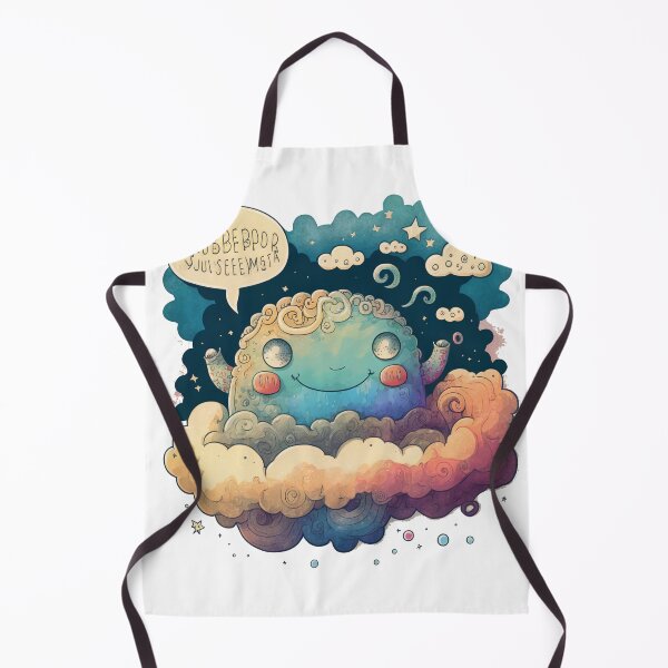 Item preview, Happy floating monster designed and sold by Rebelka.