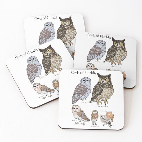 Item preview, Owls of Florida designed and sold by Milotickle.