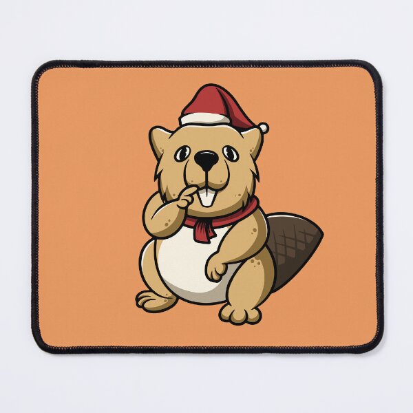 Item preview, Cute Christmas Otter designed and sold by cubbone.