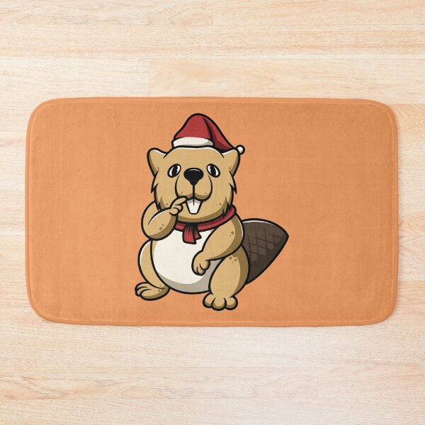 Item preview, Cute Christmas Otter designed and sold by cubbone.