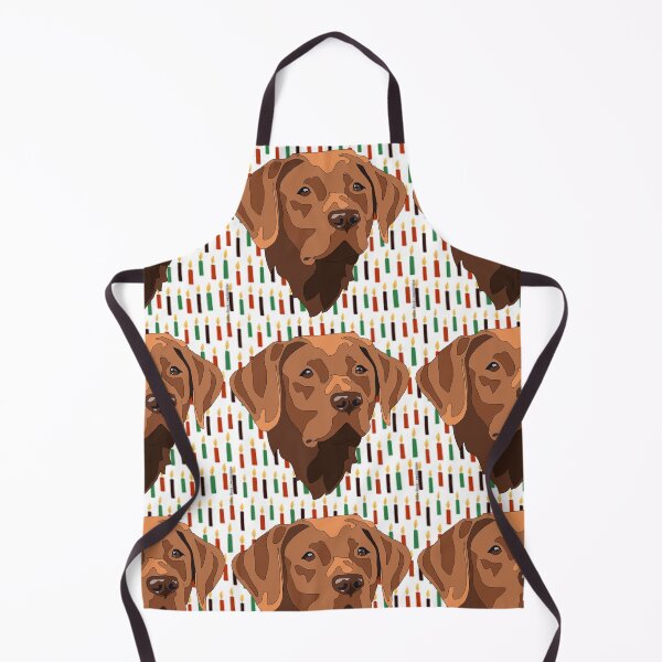 Item preview, Copy of Copy of Copy of Dark yellow/red lab With starry pattern designed and sold by LeahcarsArt.