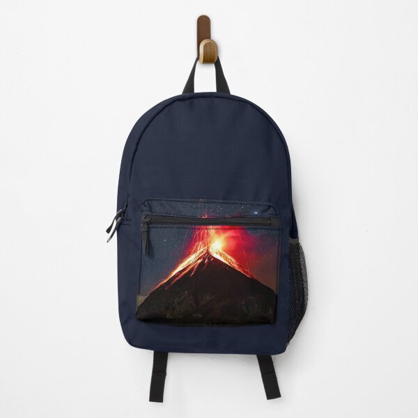 Item preview, Fire in the Stars, Fire in the Earth - Exploding Volcano at Night designed and sold by DEL-Productions.