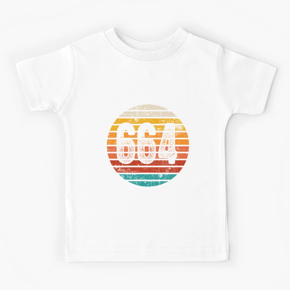 Distressed Vintage Sunset 664 Area Code