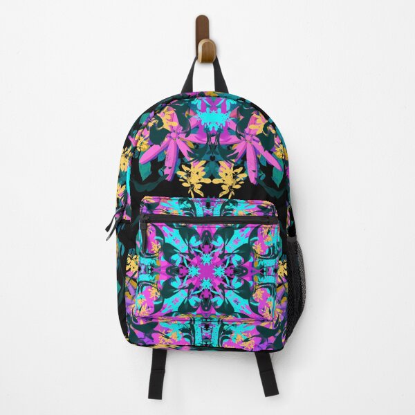 Item preview, Neon Mandala Flower Abstract designed and sold by Chatchot.