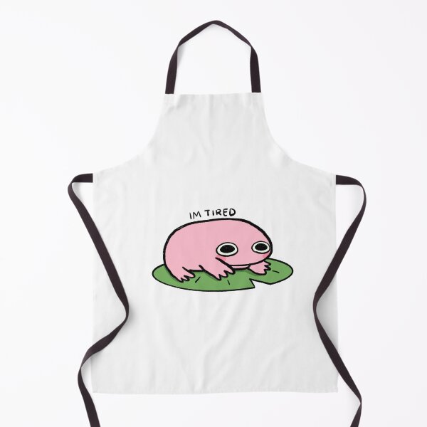 Item preview, Tired Frog | Taffy Pink Frog designed and sold by iristocat.