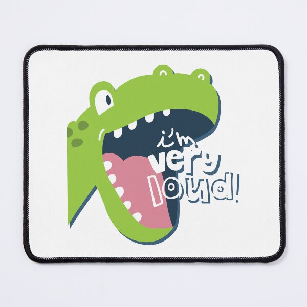 Item preview, I'm Very Loud Funny Cool Dinosaur Design designed and sold by zoripet Store.