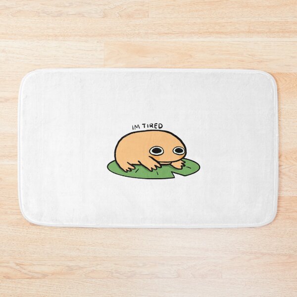 Item preview, Tired Frog | Sweet Orange Frog designed and sold by iristocat.