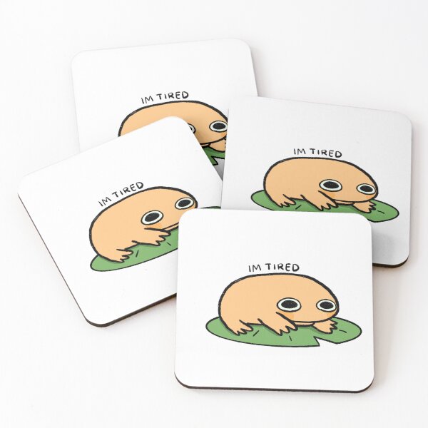 Item preview, Tired Frog | Sweet Orange Frog designed and sold by iristocat.
