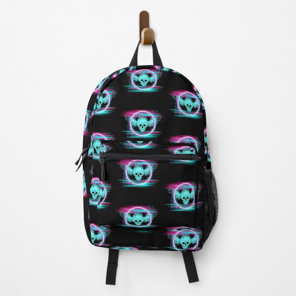 Item preview, Distorted Flaming Skull designed and sold by 7designsbynature.