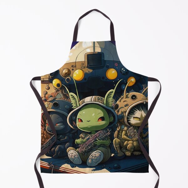 Item preview, Cute alien invaders designed and sold by Rebelka.