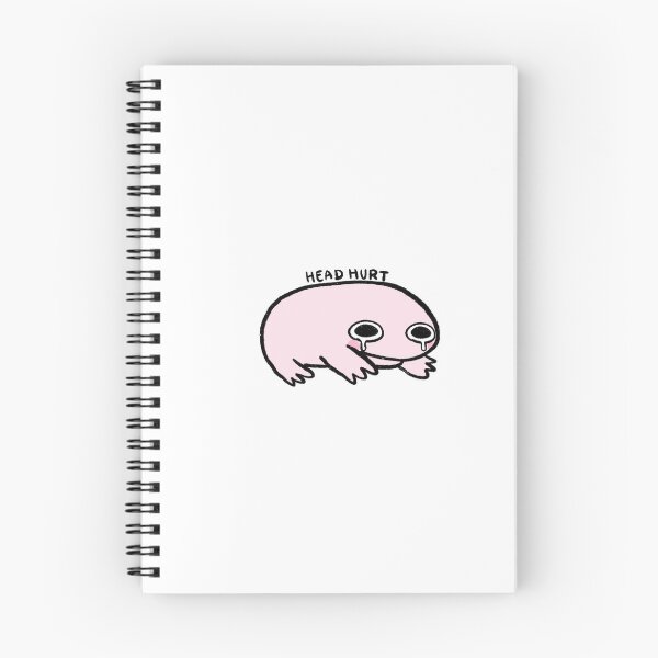 Item preview, Head Hurt | Light Pink Frog designed and sold by iristocat.