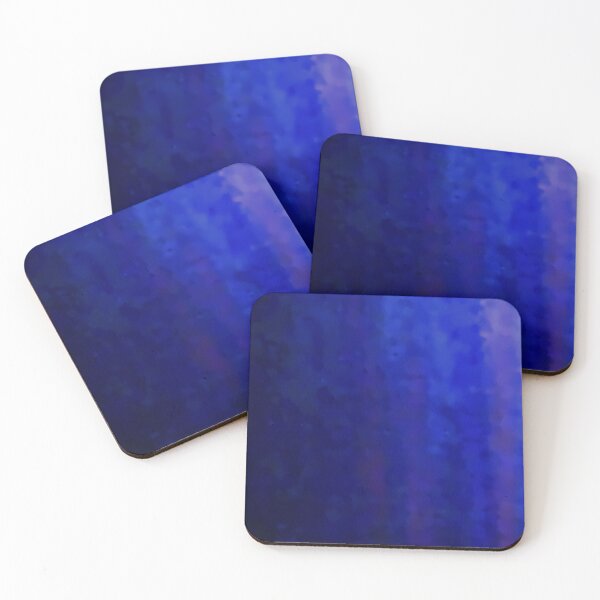 Item preview, Bright Blue Abstract - Original acrylic painting and digital edit by Veda designed and sold by kattakitty.