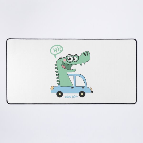 Item preview, Hi Road Trip Funny Dinosaur Graphic Design designed and sold by zoripet Store.