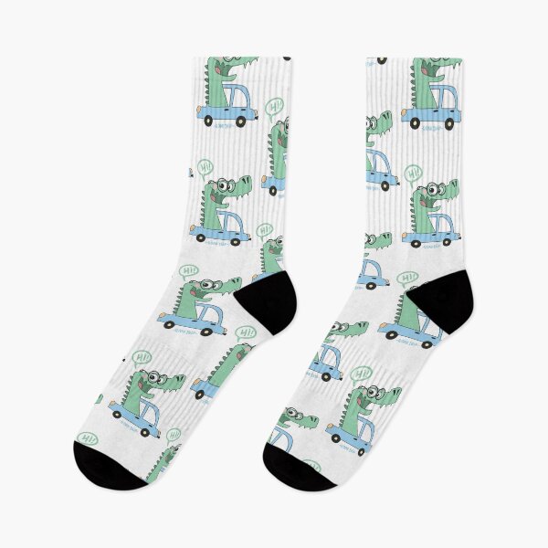 Item preview, Hi Road Trip Funny Dinosaur Graphic Design designed and sold by zoripet Store.