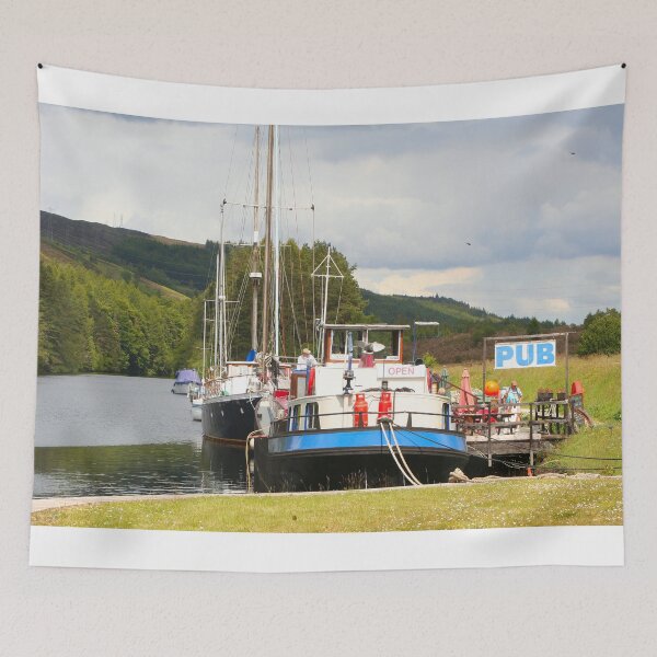 Item preview, Eagle Inn pub barge, Scotland 2 designed and sold by FranWest.