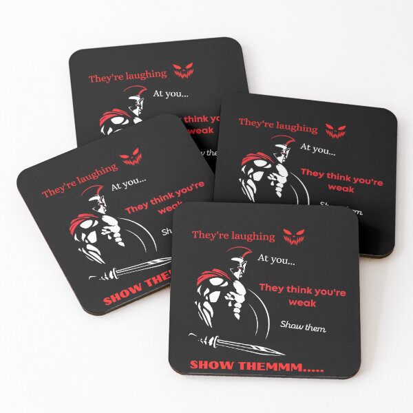 Item preview, They're laughing At you They think you're weak show them - Motivational  designed and sold by Chattingwithyou.