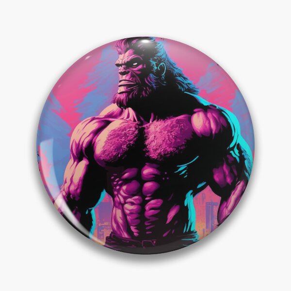 Item preview, Synthwave Bigfoot designed and sold by Abili-Tees.