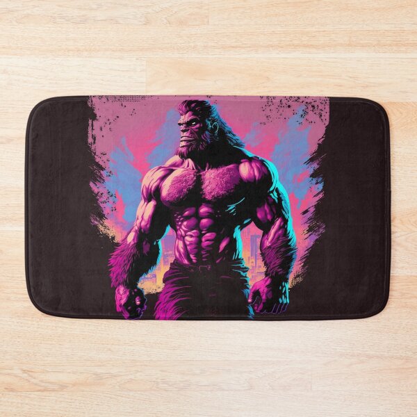 Item preview, Synthwave Bigfoot designed and sold by Abili-Tees.