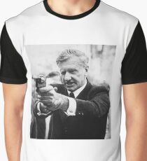 Ian Smith mit einer Pistole Grafik T-Shirt