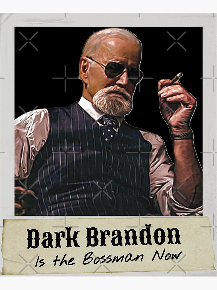 Dark Brandon" Canvas Print for Sale by hypershirts | Redbubble
