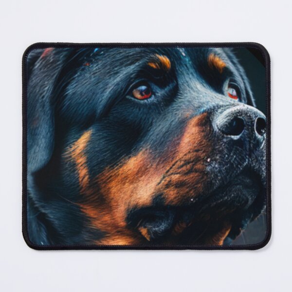 Item preview, Rottweiler portrait (circular) designed and sold by Newtaste-Store.