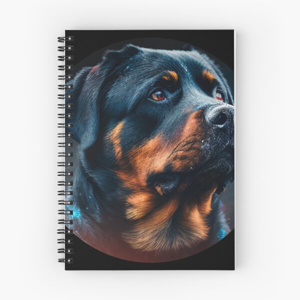Item preview, Rottweiler portrait (circular) designed and sold by Newtaste-Store.