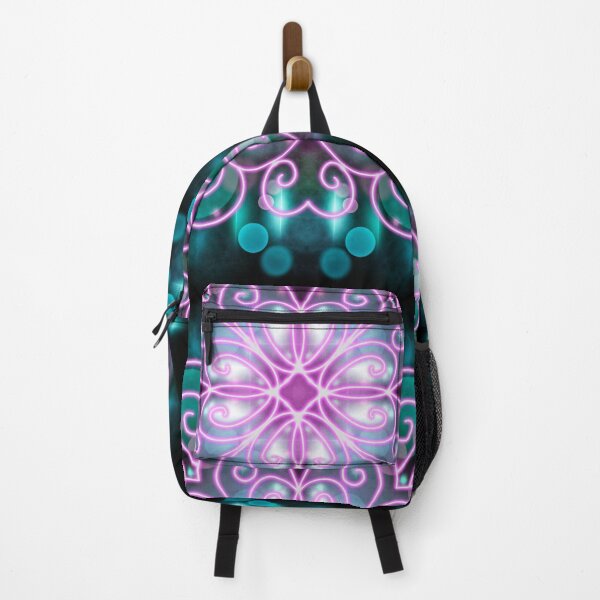 Item preview, Neon Mandala Flower Abstract designed and sold by Chatchot.
