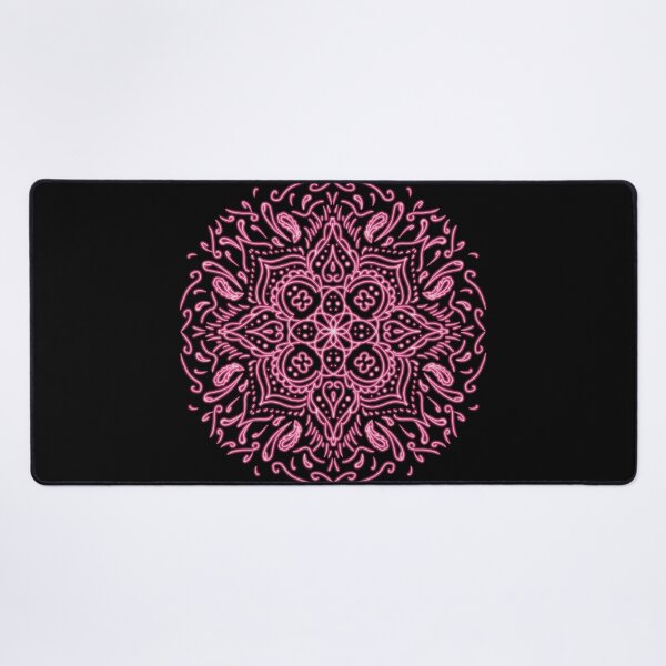 Item preview, Neon Mandala Flower Abstract designed and sold by Chatchot.