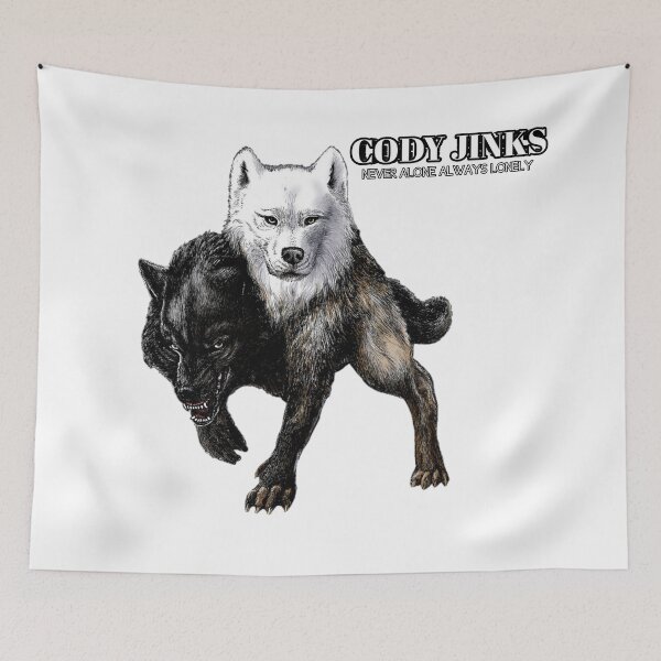 Item preview, Cody wolf never alone always lonely designed and sold by Mixartst.