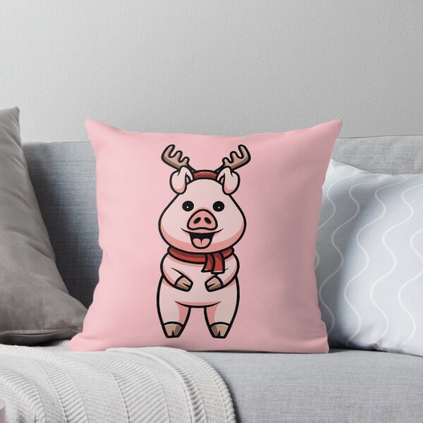 Item preview, Cute Christmas Pig designed and sold by cubbone.