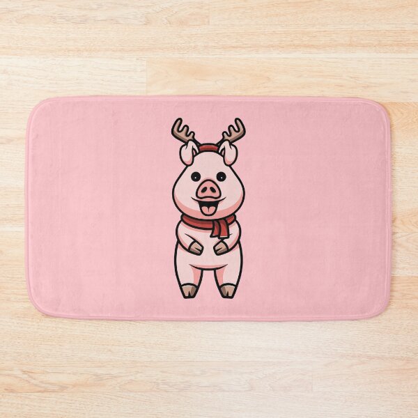 Item preview, Cute Christmas Pig designed and sold by cubbone.