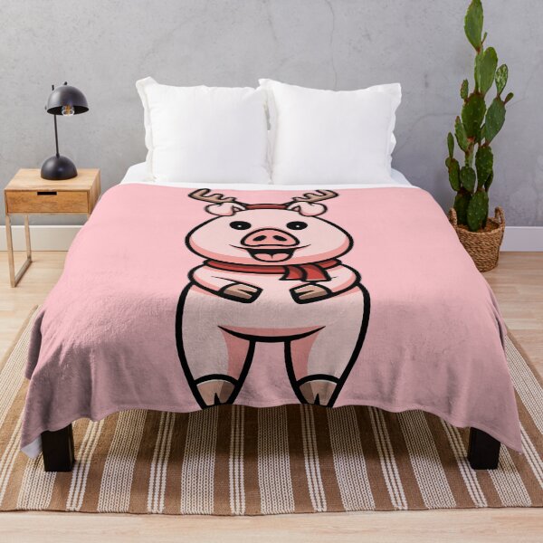 Item preview, Cute Christmas Pig designed and sold by cubbone.