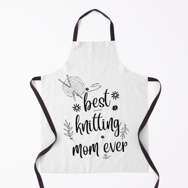 Aperçu de l'œuvre best knitting mom ever ever créée et vendue par A6tan-graphiste.
