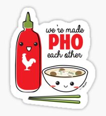 Pegatina Estamos hechos PHO entre nosotros