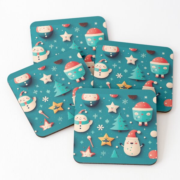 Item preview, Kids wallpaper Christmas pattern #5 designed and sold by FunArt4You.