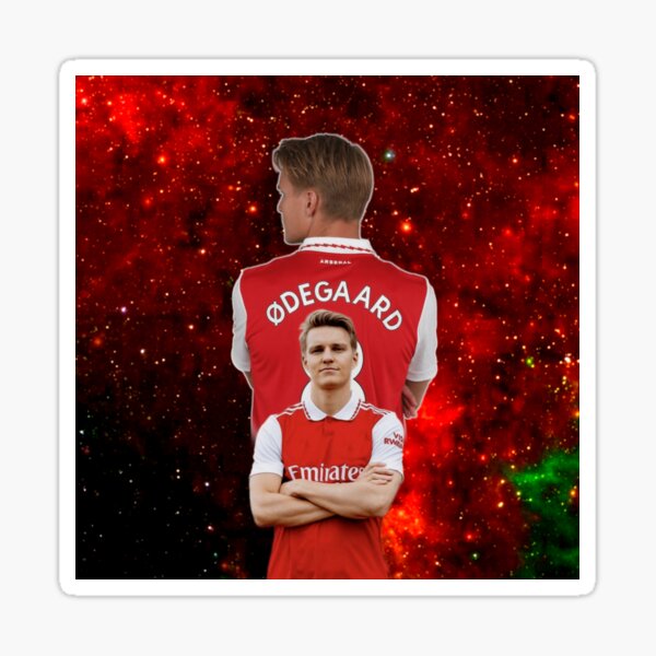 Martin Odegaard Arsenal Sticker for Sale by GunnerBallZ