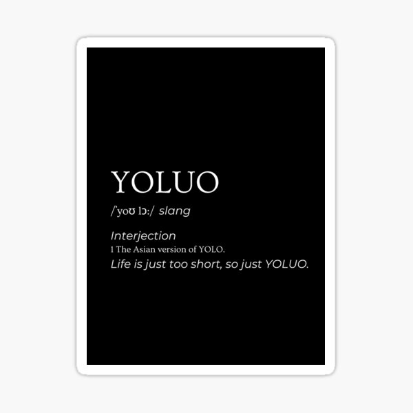 YOLUO Sticker
