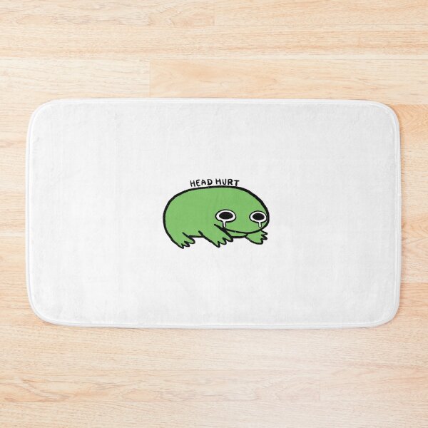Item preview, Head Hurt | Lucky Green Frog designed and sold by iristocat.