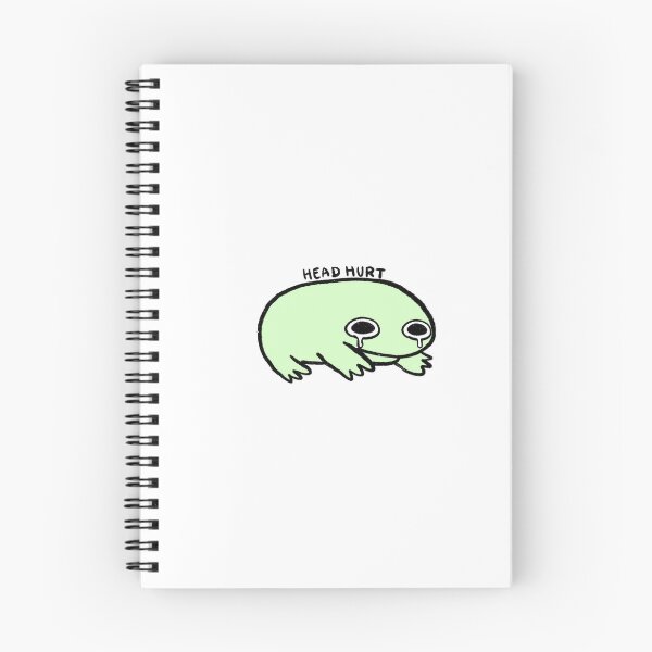 Item preview, Head Hurt | Pastel Green Frog designed and sold by iristocat.