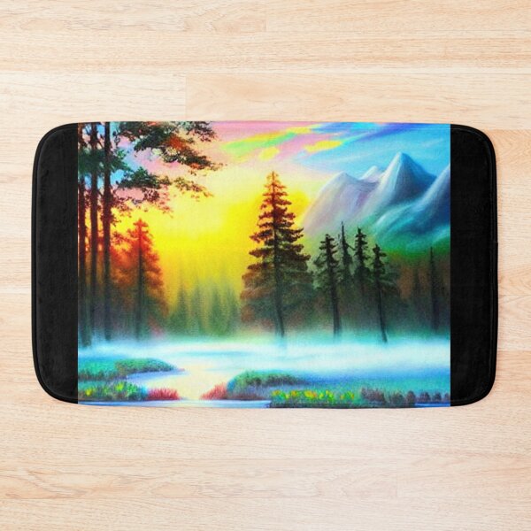Item preview, Mountain Lake Forest 1 - Throw Pillows and Prints.  designed and sold by ScatterHub.