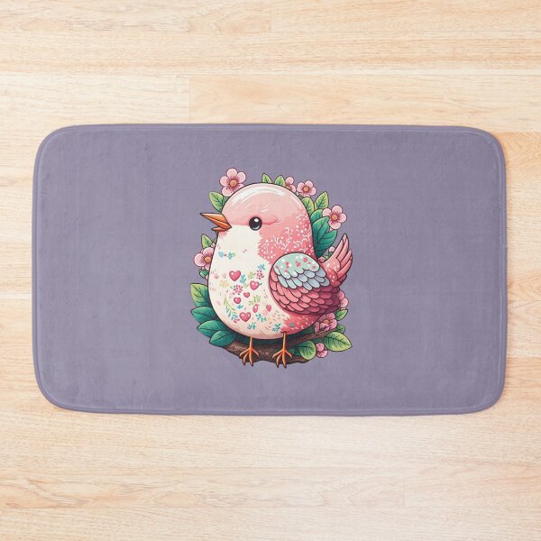 Item preview, Pink Love Bird of Happiness designed and sold by cardinalhill.