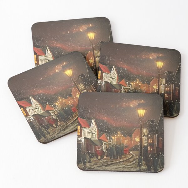 Item preview, Victorian Town designed and sold by Poetic Patterns Studio.