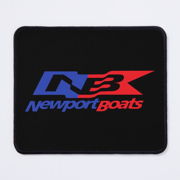 Item preview, Newport Boat Red Blue designed and sold by ChristinasMess.