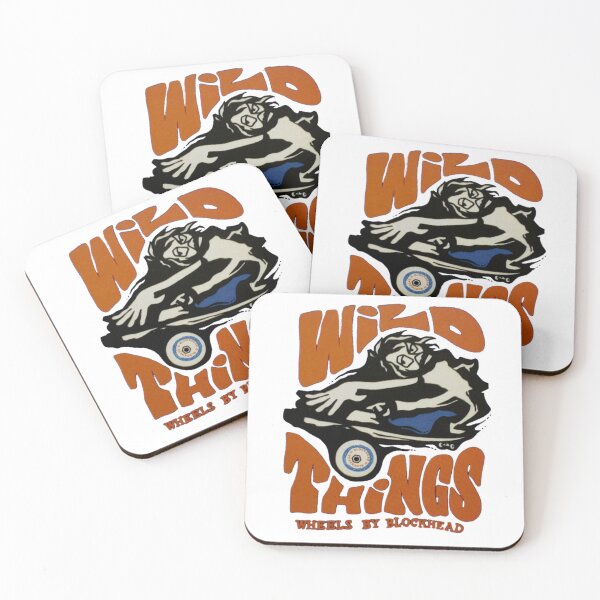Item preview, Wilde Dinger, Blockhead-Skateboard--Design   designed and sold by day332.