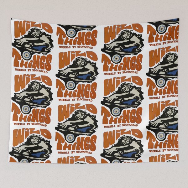 Item preview, Wilde Dinger, Blockhead-Skateboard--Design   designed and sold by day332.