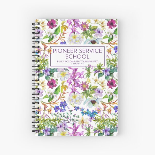 Aperçu de l'œuvre École de service des pionniers (fleurs tropicales) créée et vendue par Paper Bee Gift Shop.